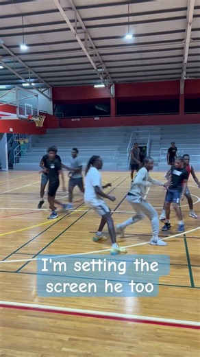 Basketball tip: the pick and roll is always available for an easy bucket