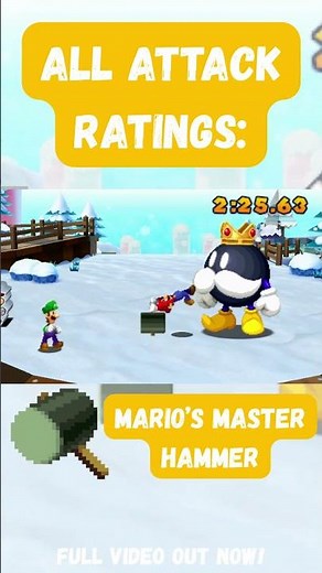 Mario & Luigi: Paper Jam | Attack Performances: Mario's Master Hammer