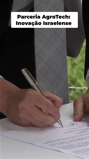 Parceria tecnológica em bioenergia firmada! Sistema de biogás Israel = agricultura de precisão no futuro! #Bioenergia #Tecnologia #Agricultura #Inovação #Biogás
