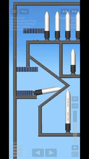 SFS NEW 2026 BEST ROCKET LAUNCHER 0.2 #sfs #shortvideo #spaceflightsimulator #rocket #missile