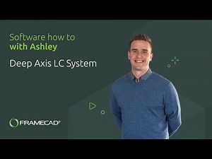 How to Use the Truss Direction Options for the Deep Axis LC System in Framecad Steelwise Software