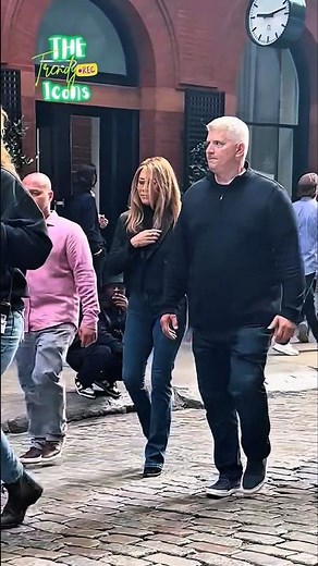 Jennifer Aniston Walking With Guards #jennifer
