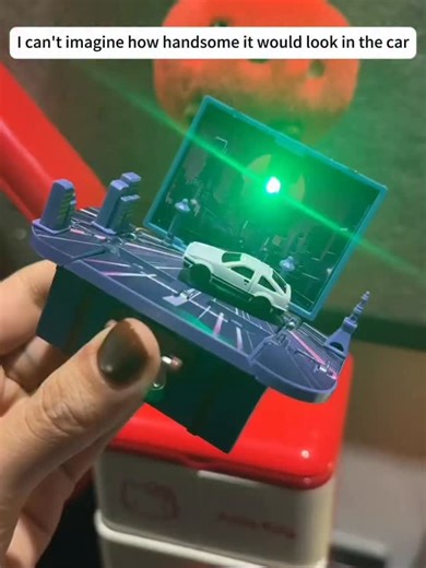 FunkyCharmLab | Watch my keychain explode into a car! 💥🚗 3D folding pop-up ride—vintage speed in your palm～ Clip it on and turn your commute into Fast &... | Instagram