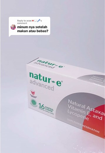 Manfaat Minum Natur-E Setelah Makan