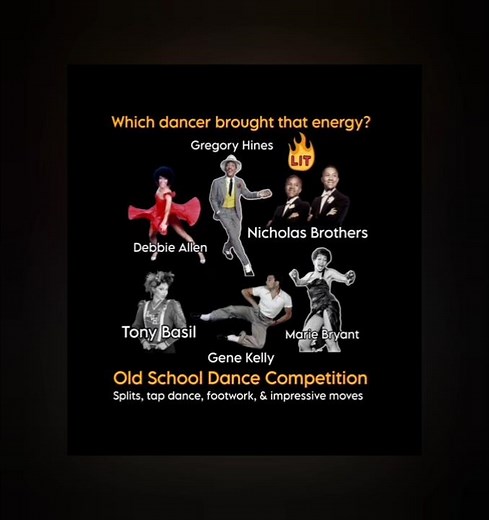 1950s - 1970s impressive dance competition: Which dancer brought that energy?