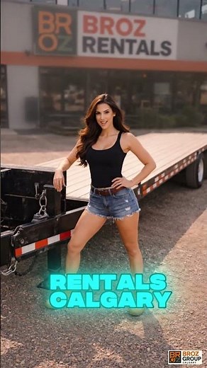 Flat Deck Trailer Rental in Calgary | Affordable & Reliable