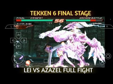 TEKKEN 6 Final Stage l LEI Vs AZAZEL Full Fight