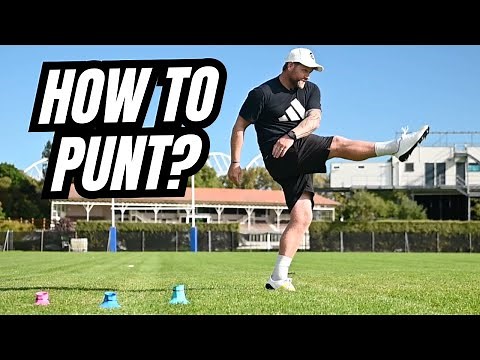 How To Kick a Rugby Ball? 30 Degrees Approach To The Ball