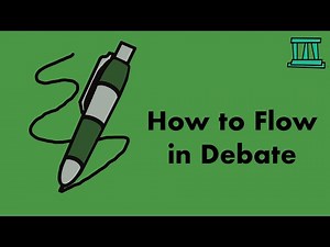 How to Flow in Debate | Critically Thinking