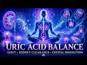Uric Acid Balance Morphic Field | Gout, Kidney Clearance & Crystal Dissolution