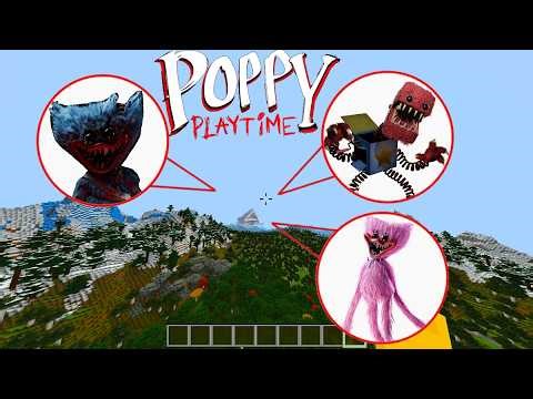 I Found NEW Huggy Wuggy in Minecraft PE!