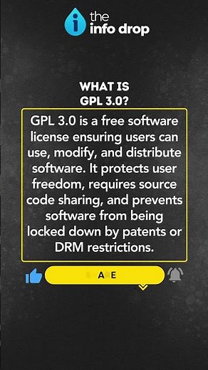 What is GPL 3.0? The Open Source License Explained! #theinfodrop