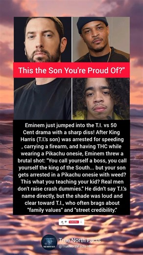 Eminem BRUTALLY Disses T.I.'s Son! 😱 (Pikachu Onesie Diss)