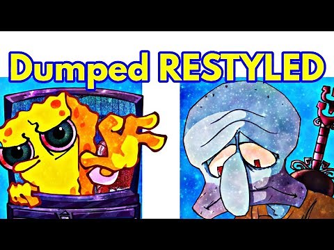 Friday Night Funkin’ - Dumped RESTYLED VS Bob Spongebob (FNF Mod/Hard/Remastered)