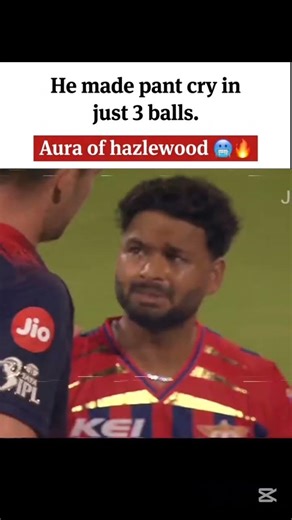 Hazlewood Made Pant Cry in 3 Balls? 🥶🔥 #cricket #ipl