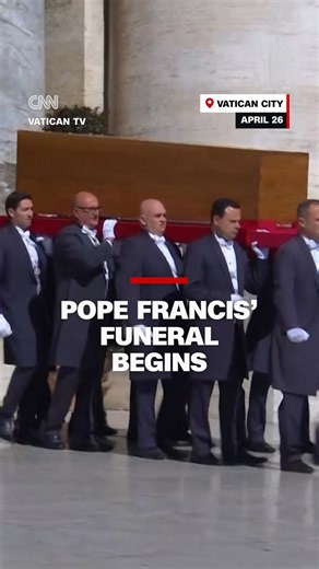 With thousands gathered from all over the world, the funeral of Pope Francis begins in Vatican City. Follow live updates: https://cnn.it/3RW3EeV | CNN