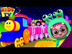 Halloween Ride Song | Spooky Halloween Music + More Bob the Train Kids Rhymes