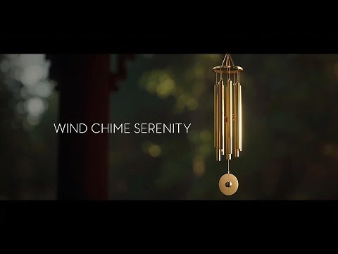 Relaxing Wind Chimes Sounds for Peaceful Mind | Calming Nature Ambience