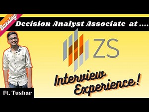 ZS Associates - DAA (Decision Analyst Associate) - Placement Interview Experience | 2022 | #64