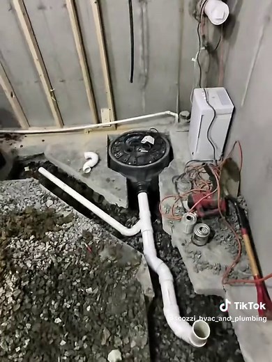 Ejector Pit Installation for Basement Bathroom