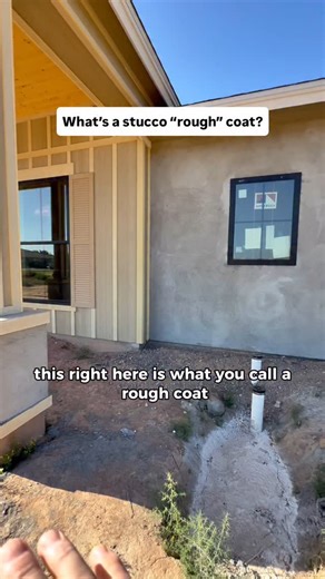 Before you see a smooth, clean stucco finish—this gritty layer goes on first. 👊 The scratch coat (or rough coat) is the base layer that gets applied over lath. It’s raked while still wet to help the next coat bond properly. Think of it as the foundation for everything that follows. ✔️ Applied over metal lath or wire ✔️ Made of cement, sand, and lime ✔️ Needs time to cure before the next coat goes on We offer 1-on-1 coaching for homeowners building or remodeling! Pro tips, bid reviews and much m