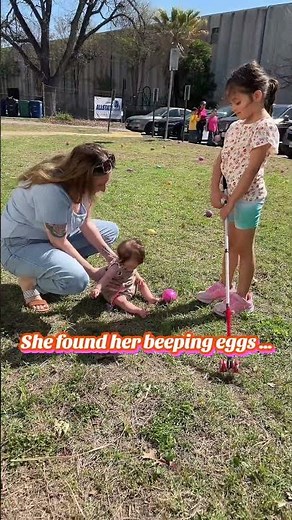 Come with us to a blind Easter egg hunt 🐣💛 One of the sweetest reminders that inclusion matters