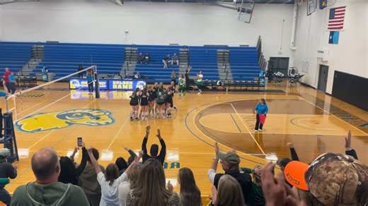Cyclones win first round of the region tournament and advance to championship match!! 11/1/25 2:30pm @Anoka Ramsey Community College 💚🌪️ | SCTCC Volleyball