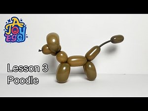 Balloon Poodle Made Super Easy 🐩 | Just 1 Step More Than Balloon Dog!