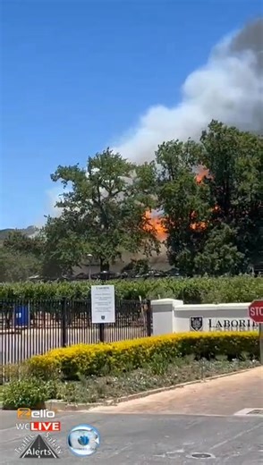 🔥Fire Incident🔥 Wine Farm Alight Laborie Wine Estate. Paarl Services notified #WCLiveTraffic #WCLiveZello #Bosbeer2006 #BokRadio #LimaCharlie1 #TaurusMedical #SmileFm WCLIVE TRAFFIC & SAFETY ALERTS Please share our Facebook Link to Family and Friends to keep them safe on the roads FACEBOOK LINK https://www.facebook.com/WCLiveTraffic INSTAGRAM https://www.instagram.com/wclivetraffic_alerts/ THREADS https://www.threads.com/@wclivetraffic_alerts?xmt=AQF0mIRhAJ_5r0Yt9IPiJECIb9FBumtMyo7SDnxiDk7CLFg