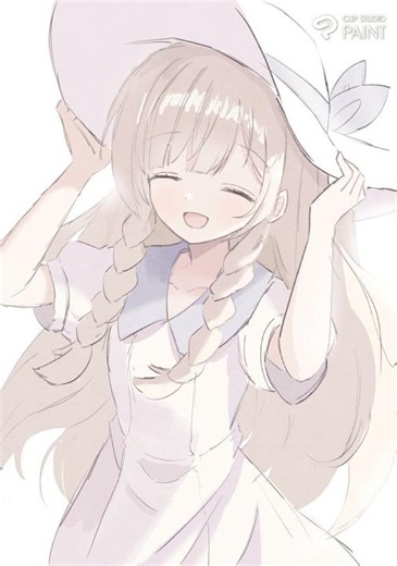 【アローラ】リーリエお絵描きタイムラプス。