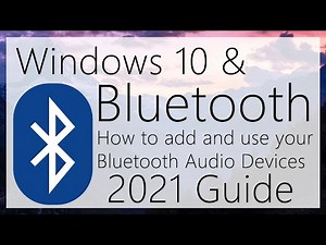 Windows 10 - Bluetooth! How to Add, Remove & Manage Your Headphones | 2021 Guide