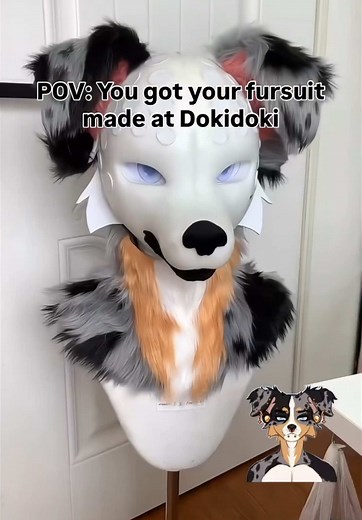 Beautiful Dog Fursuit Commissions Available Online