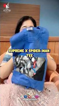 Supreme x Spider Man Tee #madamejastipusa #supreme #spiderman #tshirts