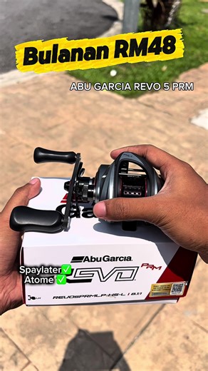 Abu Garcia Revo 5 PRM LP Jualan RM800