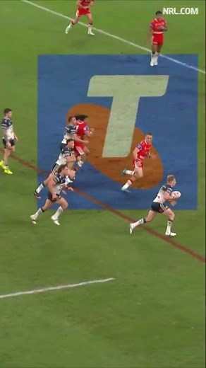 Tom Dearden Tries in North Queensland Cowboys vs St George Illawarra Dragons