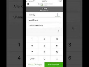 Golf Genius - USGA TM App at GAM Tournaments