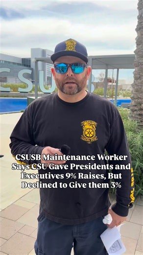 🗣️🪧 CSUSB maintenance workers, part of @ibtlocal2010, are set to begin a picket Feb. 17th, along with 1,100 CSU Teamsters across the state. Yesterday’s Feb. 5th event at CSUSB garnered signatures of support, while amplifying how CSU Chancellor Dr. Mildred García earns nearly $1 million per year, but allegedly won’t agree to 3% increases for CSU maintenance workers. More news at IECN.com. 🔗 | Inland Empire Community News