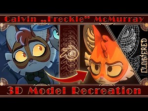 LACKADAISY FRECKLE 3D MODEL SHOWCASE || Overview + (small behind the scenes look) ||