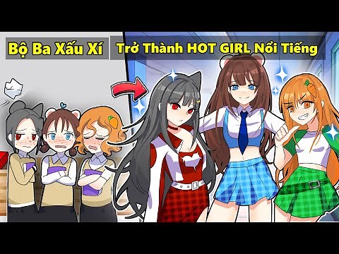 Mèo Simmy Sammy Kamui Bộ Ba Xấu Xí Lại Trở Thành Bộ Ba Xinh Đẹp Nhất Trường Học Trong Minecraft