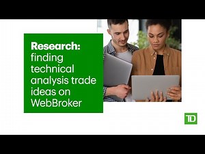 Research: Finding technical analysis trade ideas on WebBroker