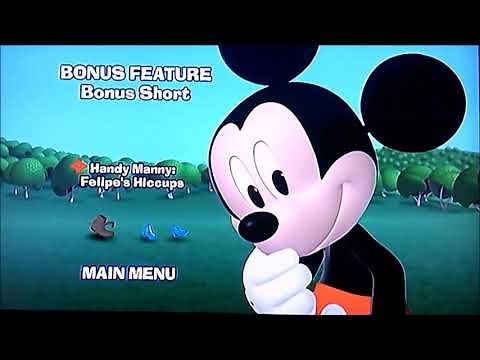 DVD Menu Walkthrough to Mickey Mouse Clubhouse - Mickey's Super Silly Adventures