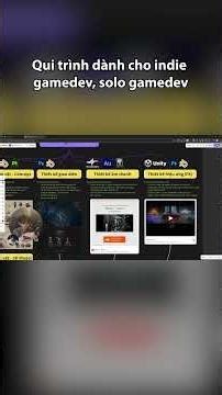 Qui trình dành cho indie gamedev, solo gamedev (P7) #donglamgame #gamedev