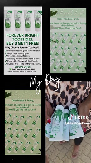 Healthy Teeth with Aloe Vera Toothgel