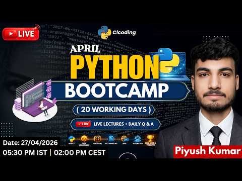 April Python Bootcamp Day 17 - Web Scraping