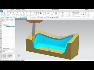 #NX CAM #SURFACE DRIVE METHOD