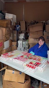 We found a lot of boxes abandoned in the storage locker that included a lot of crafts and thread, thoughts? #abandoned #boxes #treasure | Wades Ventures