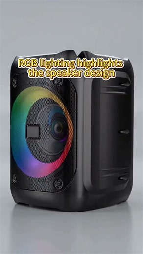 RGB Bluetooth Speaker Light Detail