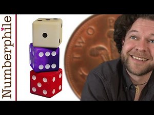 Stacked Dice Trick - Numberphile