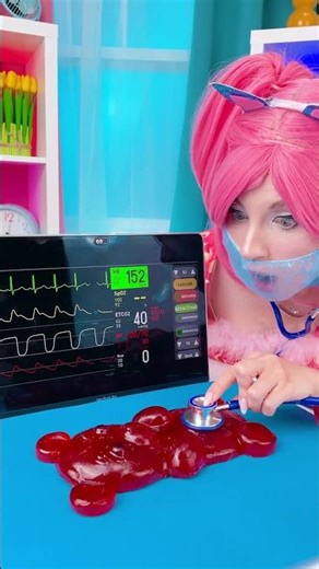 This Gummy Bear Just Got a Beauty Upgrade! 💖🤣