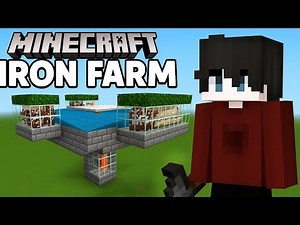 INSANE Iron Farm for Minecraft 1.21+ – 500+ Iron Per Hour!
